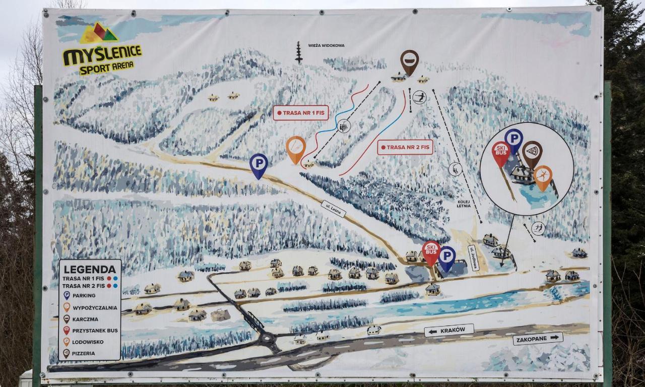 Sloneczny Chelm - Apartamenty W Gorach, Prywatna Sauna Jacuzzi Balia W Cenie, Spa, Grill, Stok Narciarski Myslenice, Sciezki Rowerowe, Rzeka Raba, Widok Na Tatry Extérieur photo