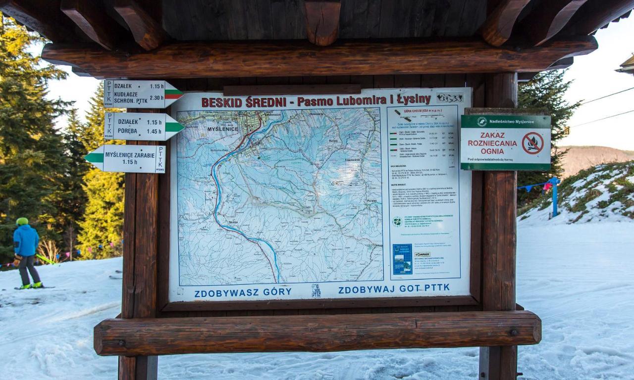 Sloneczny Chelm - Apartamenty W Gorach, Prywatna Sauna Jacuzzi Balia W Cenie, Spa, Grill, Stok Narciarski Myslenice, Sciezki Rowerowe, Rzeka Raba, Widok Na Tatry Extérieur photo